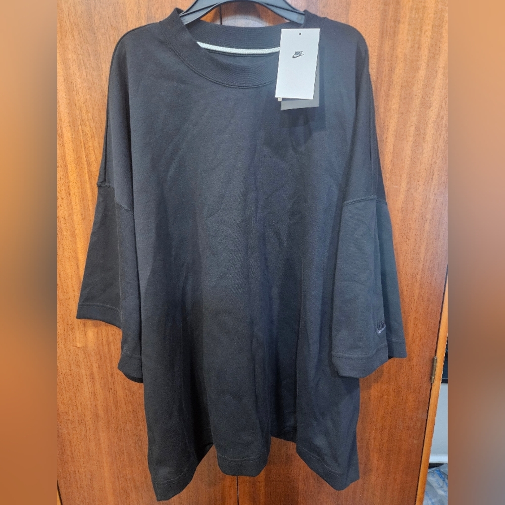 Nike Tech Men's Short-Sleeve Oversized Fleece Top Men's Size: XL